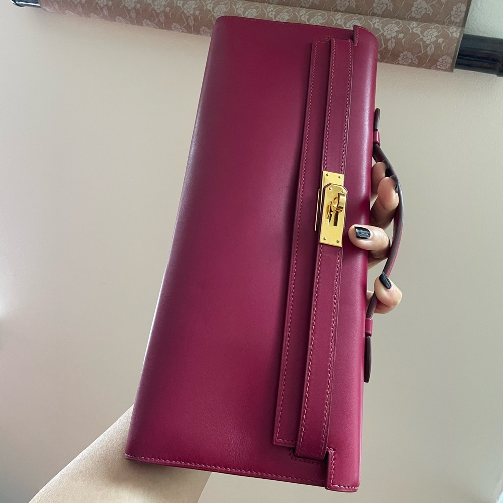 🎆sold🫶🏻Hermès Kelly cut clutch - Picture 15 of 16